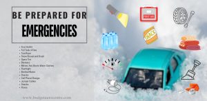be prepared for emergency - winter driving in canada
